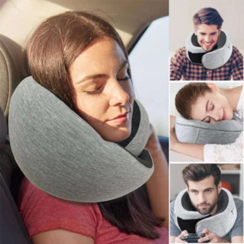 Travel Neck Pillow Travel Neck Cushion Durable U-Shaped Travel Pillow Portable U-Shaped Pillow Undeformable Airplan